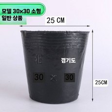 대형 비닐 화분 포트 분갈이 일회용 묘목 포트화분 모델, 1개, BL. 일반 30 소형(1000개) 24x24