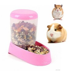 Mini&moe 햄스터 음식 그릇 - 자동 피더 흘림 방지 보관 상단 오프닝 소형 애완동물 사료 디스펜서 게르빌 쥐 친칠라 페럿 고슴도치용 147507, Mini&moe 햄스터 음식 그릇 - 자동 피더, 흘림