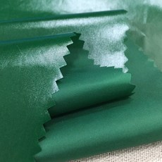 인조가죽시트지 가죽 수선패치 광택 PU 다운 재킷 원단미터 단위 의류 바지 장갑 조끼 DIY 바느질용 얇은 방수 천 녹색 검정색, [00] 100cmX150cm, [00] green