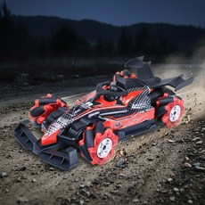 더블 스프레이 중형 드리프트 RC카 퍼포먼스 배틀 주행 알씨카, 1개, 더블스프레이 레드