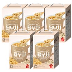 평중 콘푸레이크 현미 율무차, 18g, 50개입, 5개