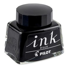 파이롯트 병잉크, 1개, 블랙 (PILOT  병잉크 30ml)