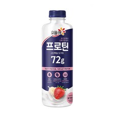 빙그레 요플레 프로틴 드링크 딸기바나나 대용량 2개입 900ml 1세트