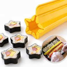국내생산 별모양 김밥틀 김밥만들기 도구, 핑크