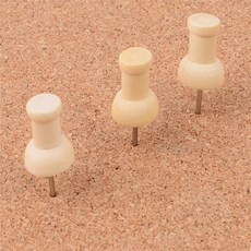 현주샾 코르크보드 메모판 고정 나무 팬시 압정 게시판압정