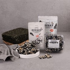 [김부자푸드] 수제 찹쌀 눈꽃 김부각 30g50g110g 택 1, 1개, 110g
