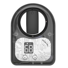 原廠授權 e 自動關通用版-TY009-瓦斯爐自動關火器 (不分爐型皆可安裝)，自動關火安全裝置，守護居家安全, 透明黑, 1個