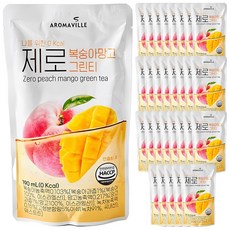 Aromable Zero水蜜桃芒果綠茶, 30個, 190ml