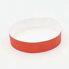 입장권팔찌 종이티켓 손목띠 밴드 빨강 100개pjo5+1PQv