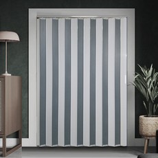 홀딩도어 자바라 접이식 자바라문 칸막이 커튼 홀겹 그레이화이트