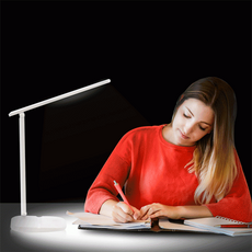 JuBiLED 스탠드 터치 유/무선 겸용 접이식 휴대폰 거치 심플 공부 휴식 무드 독서등