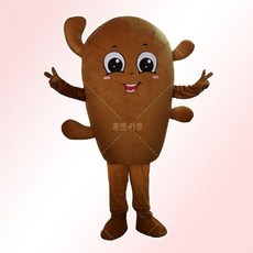 채소인형탈 코스프레 축제 행사 인형탈, 보편적 코드, 갈색 생강