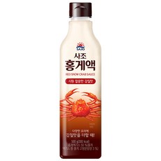 사조 홍게액, 500ml, 3개