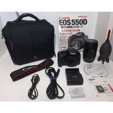 Canon EOS 550D 數位單眼相機 變焦鏡組, 1個