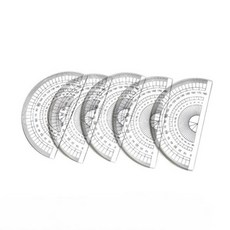 많이많이02 각도기 5개입 각도측정