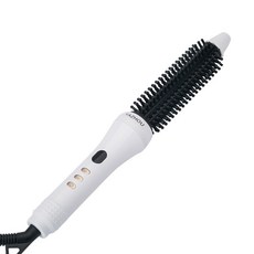 헤어드라이빗 전기 롤빗 볼륨헤어 스타일링 브러쉬, 짧은머리(턱)-가열튜브직경22mm