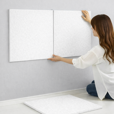 로즈바운드 소음방지 층간소음 벽 현관문 흡음재, 12개, 화이트