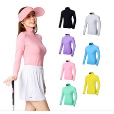 MegaCoouv防曬涼感降溫女款內搭衣，輕薄透氣，有效阻擋紫外線，夏季戶外活動必備