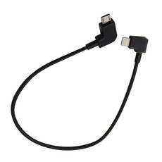 DJI 매빅2프로 전용 조종기 데이터 케이블 아이폰8핀 전송 조이스틱 리모컨 악세사리 Mavic 2 Pro 드론, 1개, (매빅2) 케이블(아이폰)