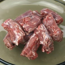(생식 냉동) 잘먹개 무항생제 절단 오리목뼈, 1개, 1kg