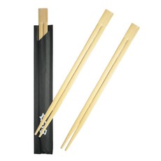아센드 고급형 일회용 대나무 젓가락 21cm 블랙 100개, 1세트, 100개입