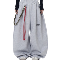 Makone 여자 트레이닝 스트릿댄스 와이드 힙합팬츠