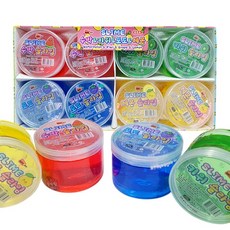 수박&키위&포도&레몬 슬라임 8개세트, 1개