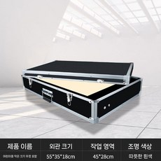 샌드아트 박스 샌드 모래 아트 그림판 상자 촉감 놀이 스크린 테이블 공연, C. S(웜화이트)+뚜껑 포함