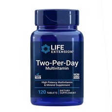 라이프익스텐션 투-퍼-데이 멀티비타민 캡슐, 1개, 120정