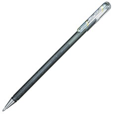 펜텔아츠 글리터 젤 잉크 듀얼 메탈릭 1.0mm 컬러 볼펜, 실버, 1개