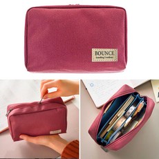 아디프로 멀티수납 여권 파우치 뱅크북 통장 가방 아코디언 분리수납 다용도 지갑