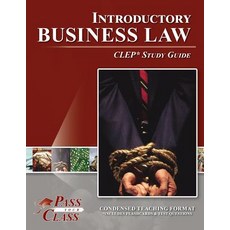 (영문도서) Introductory Business Law CLEP Test Study Guide Paperback, Breely Crush Publishing, English, 9781614330189