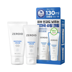 [대용량] 제로이드 수딩 크림 기획세트 (+50ml), 1개, 130ml