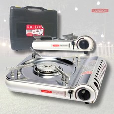 리빙온 휴대용가스렌지 SW-200 캠핑버너 부르스타, 단품, 1개