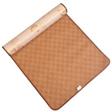 廠家新款夏嬰兒童席寶寶雙面藤席冰絲草蓆幼兒園午睡涼蓆, 1個, 雙面藤席L格