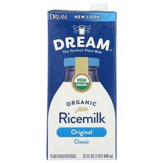 이매진 라이스 드림 드링크 오리지널 클래식 946ml 박 Imagine Rice Dream Drink Original Classic 32-ounce Boxes Pack o