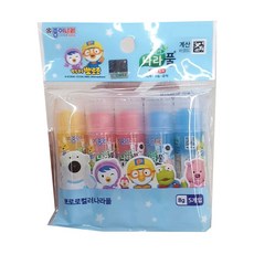 뽀로로 컬러나라 풀, 5개, 8g