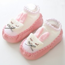 DIU 春夏秋兒童地板鞋早教寶寶學步鞋襪棉質嬰兒防滑軟底襪卡通兒童襪