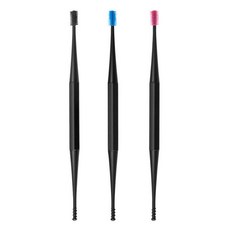 실리콘 귀이개 귀파개 귀후비개 혼합색상, 3개