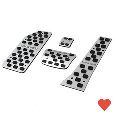 차량 장식 디퓨젼 튜닝 페달 아반떼md 브레이크 커버, 2P