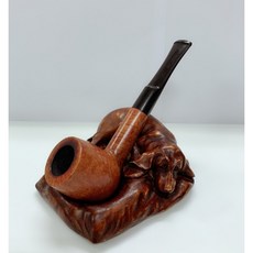 匠斗 煙具 義大利手工雕塑狗狗造型單支煙斗座 煙斗架#PR6262, 1個