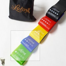 꿀이맘투 힙업밴드 5종 세트 스쿼트밴드