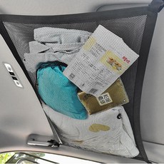 프라픽 차량용 천장 네트망 루프백 그물망 트렁크 가방 캠핑, 상세페이지 참조