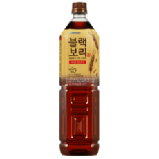 하이트진로 블랙보리 음료, 1.5L, 25개