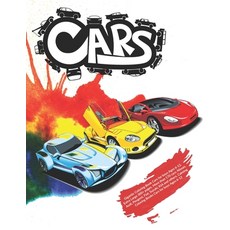 Gigantic Coloring Book Cars for boys Ages 6-12. Extra Large 300+ pages. More than 170 cars: Nissan ... Paperback, Independently Published