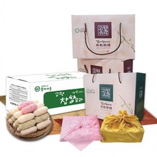 선물용 명절 감사 설 쑥 500g 300g 찹쌀유과 900g 한과 구정, 1개, 혼합유과 900g