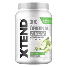 Xtend BCAA支鏈胺基酸&電解質補充粉 蘋果口味, 1罐, 1.215kg