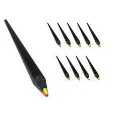 KIRIN 블랙펄 무지개 색연필 KN-06 10p, 7색, 1개