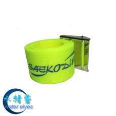 SAEKODIVE 超硬配重帶 水精靈 AW-02, 黃色, 1個