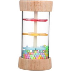 소년 소녀를 위한 나무 빗자루 음악 장난감 교육용 인터랙티브 악기 실내 감각 발달 휴대용 미니 래틀 강화, Multi